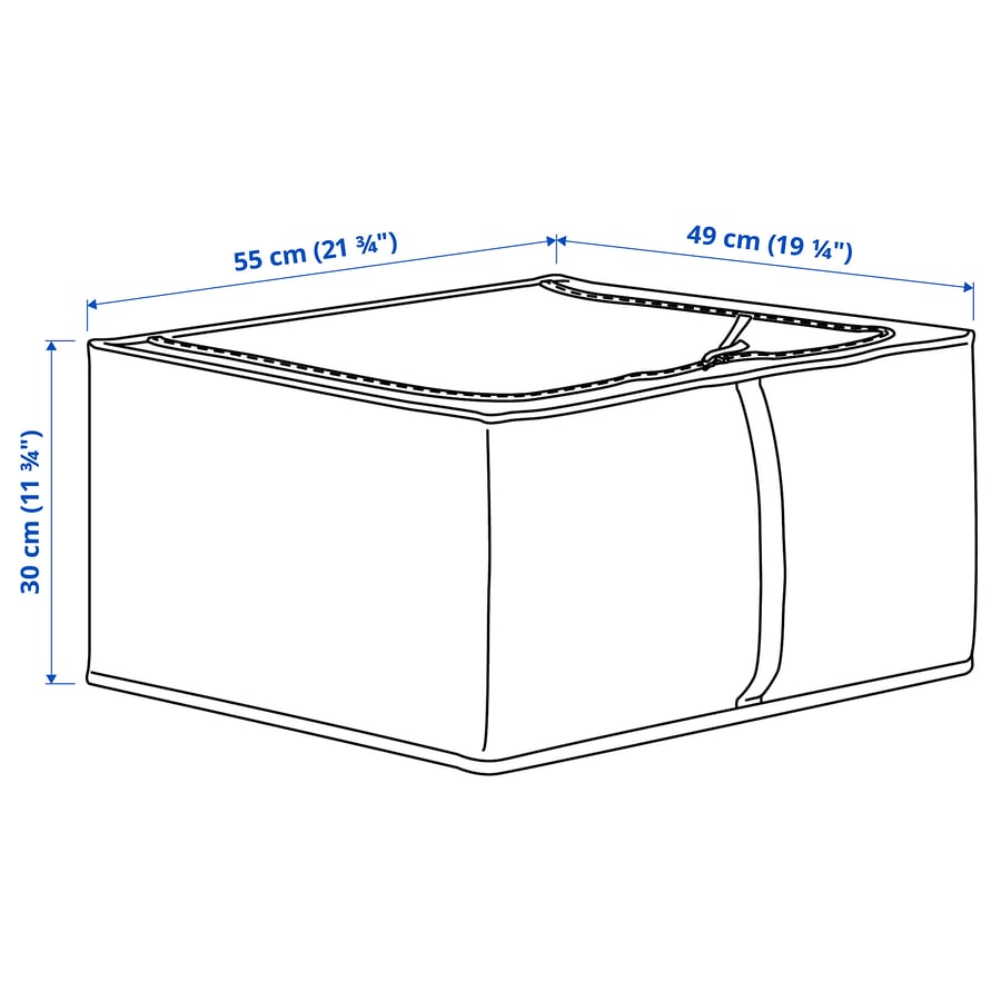 Storage Case with Zipper Large