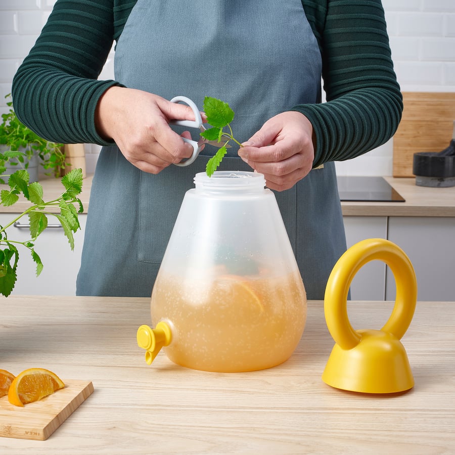 4L Beverage Dispenser Yellow