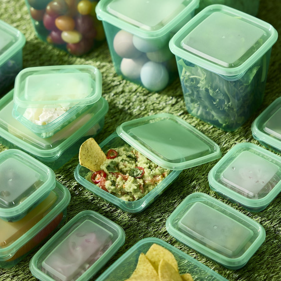 Boxes with Lid Set of 17