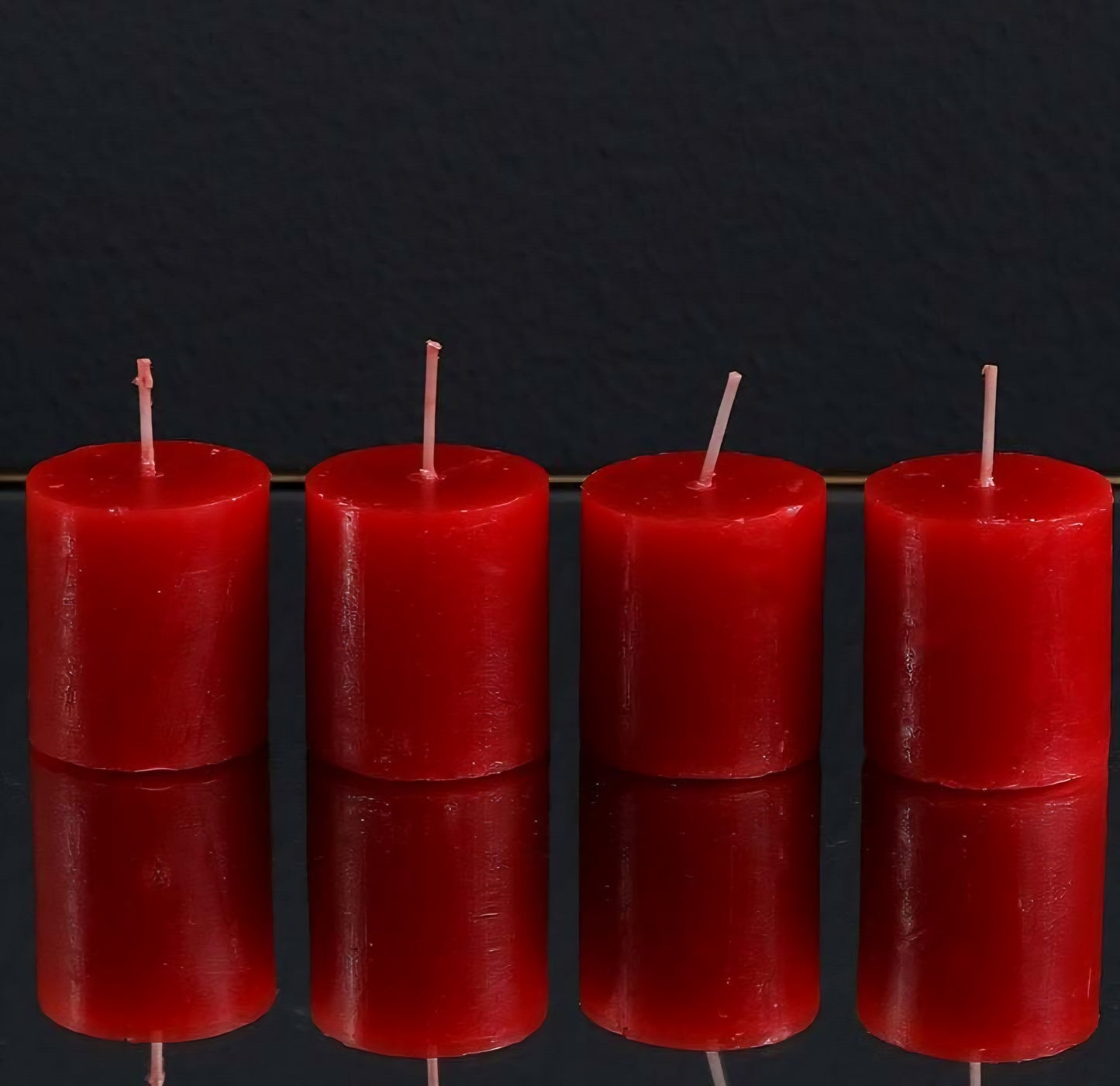 Scented Pillar Candle - Pack of 4