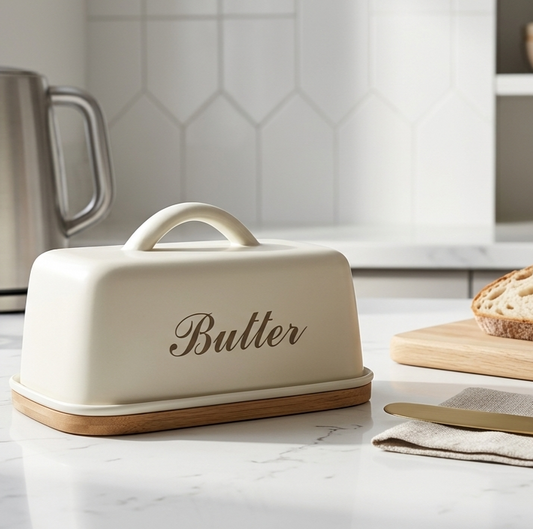 Butter Dish - Metal