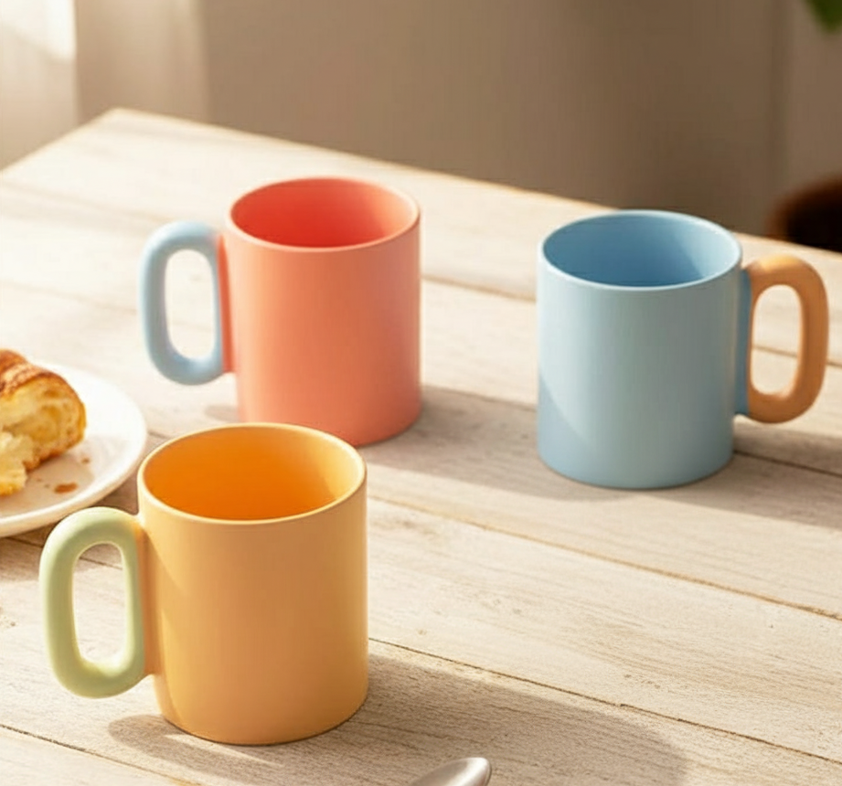380ml Tea/Coffee Mug - Set of 4