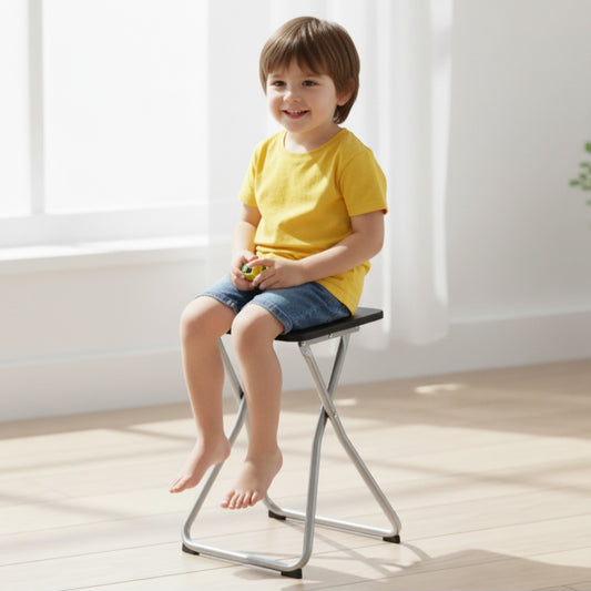 Foldable Stool Black