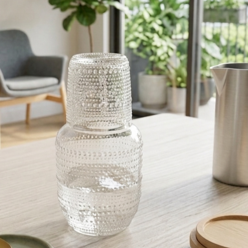 600ml Carafe With Glass