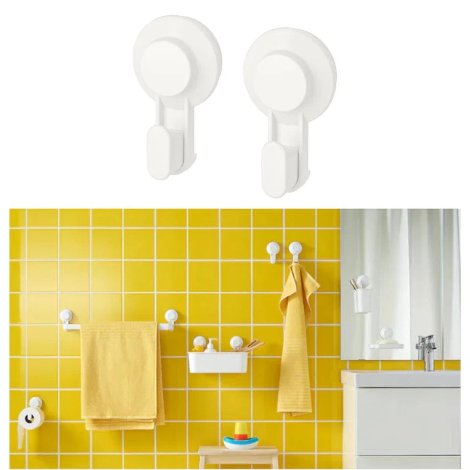 Hooks with Suction Cup - Pack of 2
