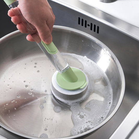 3-Pc Dishwashing Sponge Set - Green