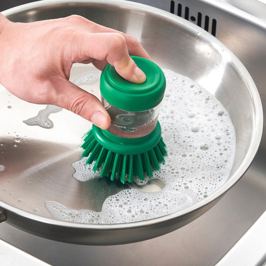 Dishwashing Brush with Soap Dispenser
