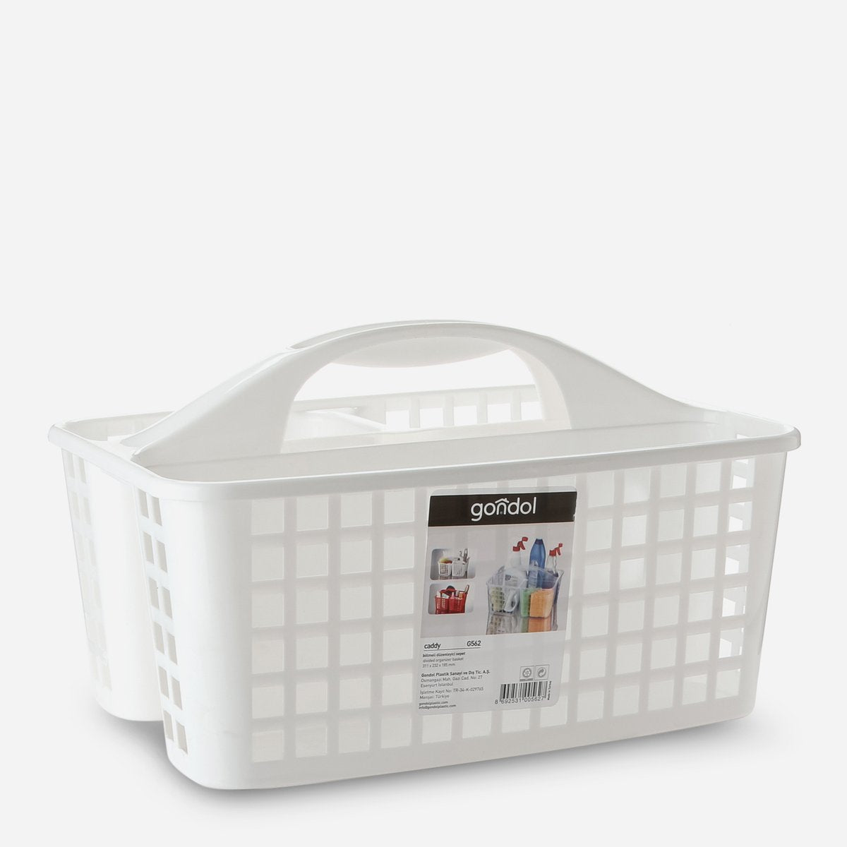 Organiser Basket With Handle