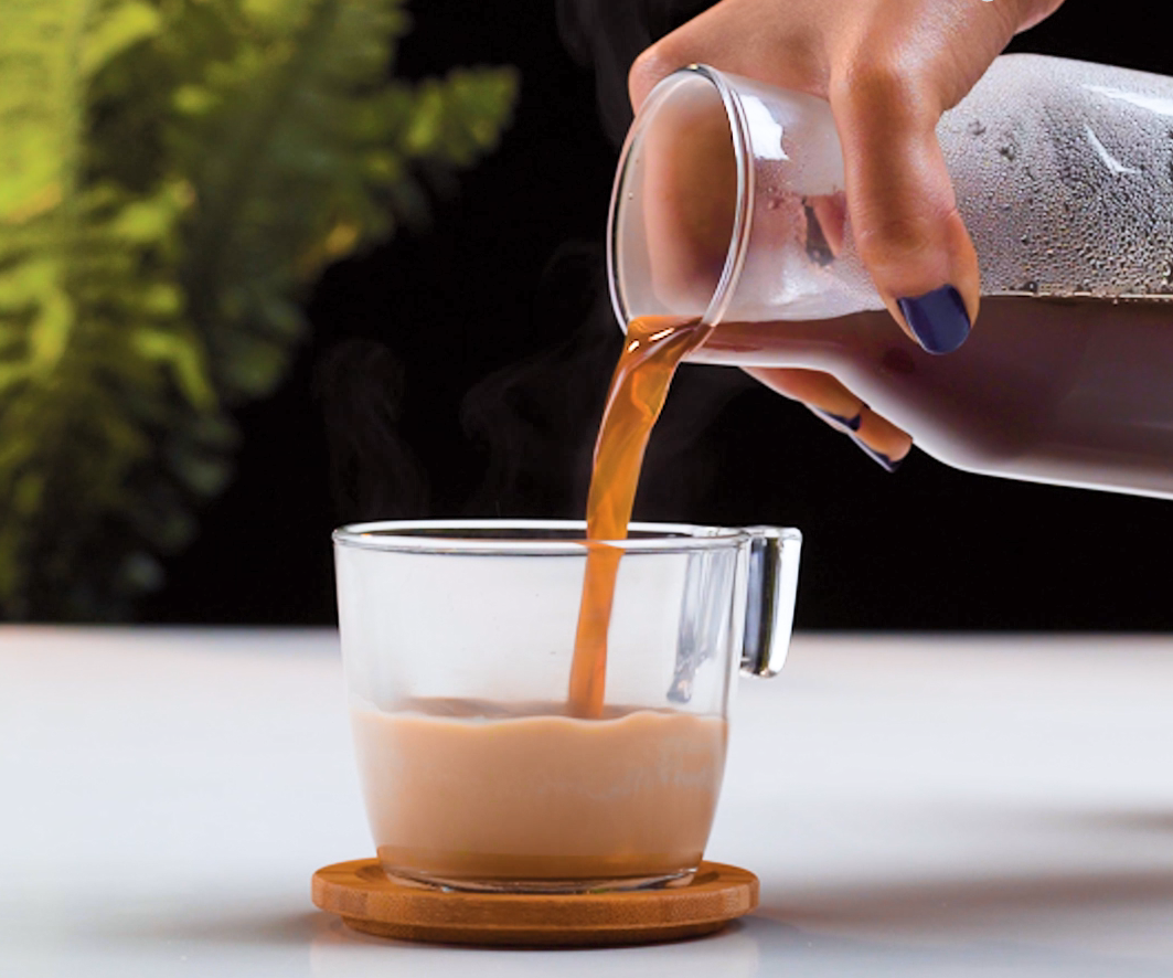 230ml Clear Glass Mug