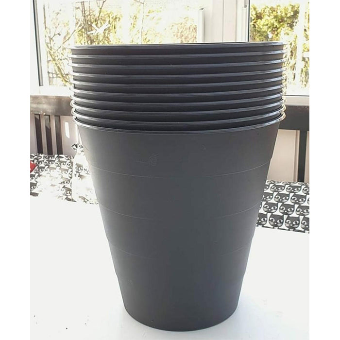Waste Bins Black - Pack of 2