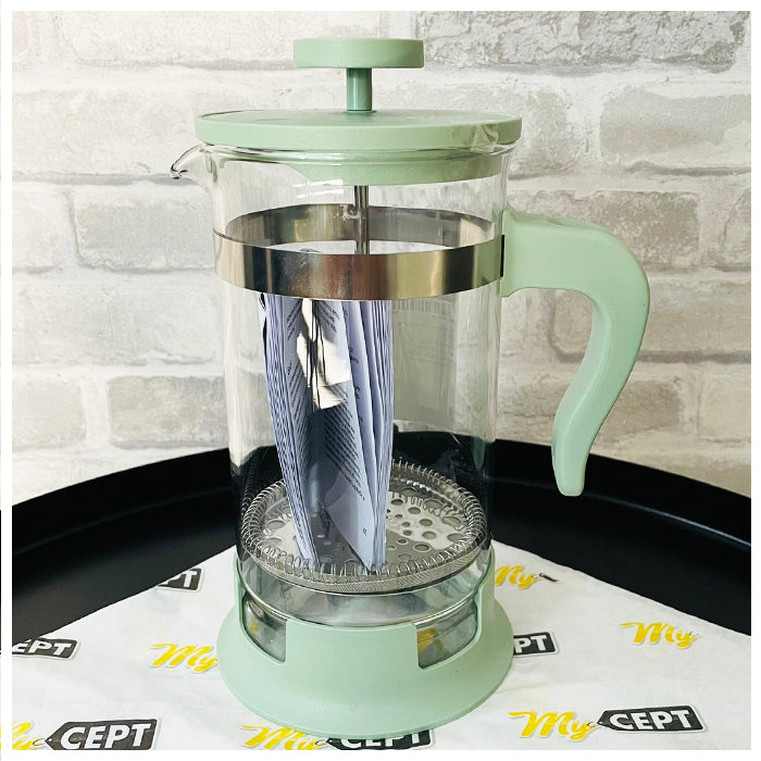 Tea/Coffee French Press 1L Green