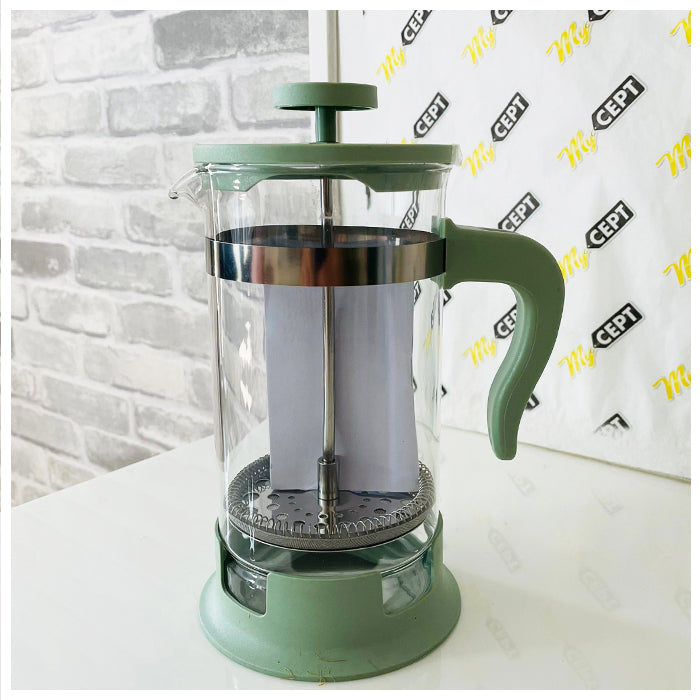 Tea/Coffee French Press 1L Green