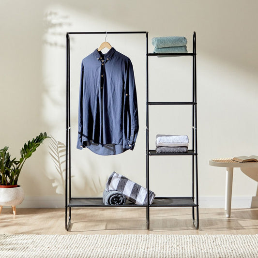 Clothes Rack with Shelves