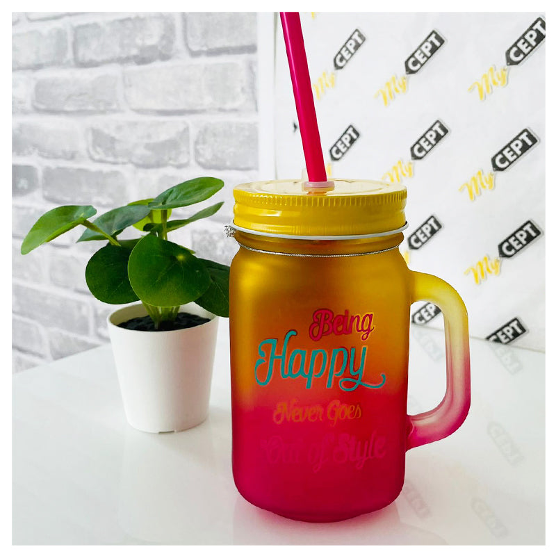 Mason Jar - Multi-Colored