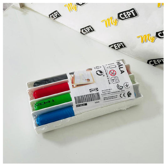 White Board Marker - Pack of 4 - Solid