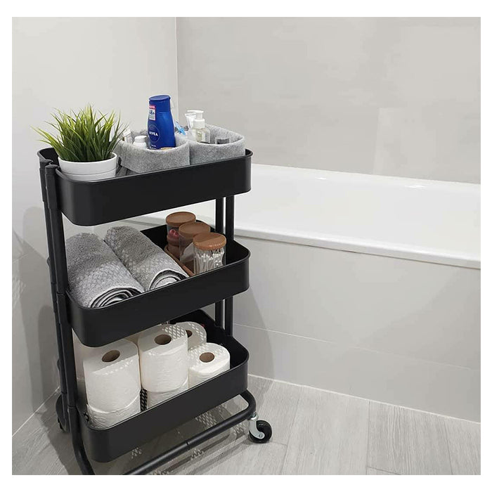 Kitchen Trolley - Black