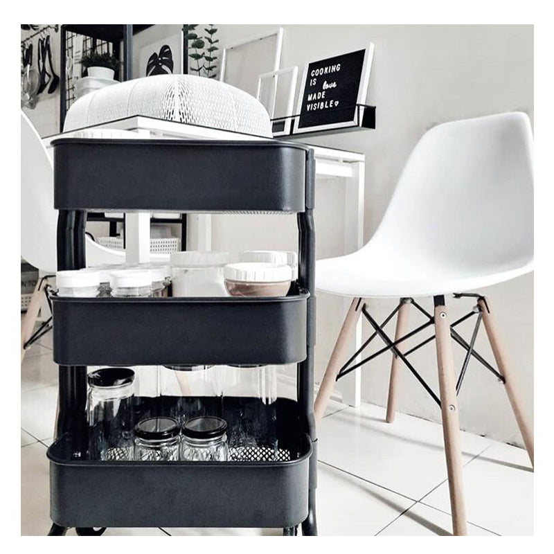 Kitchen Trolley - Black