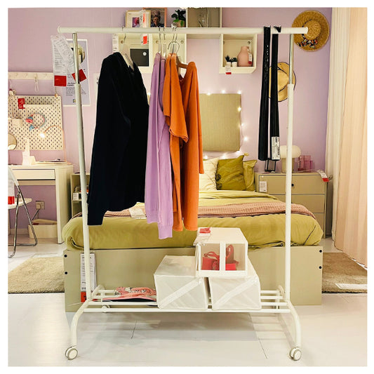 Clothes Stand with Wheels