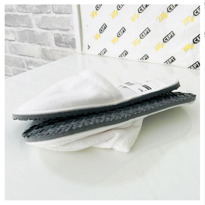 Room Slippers White