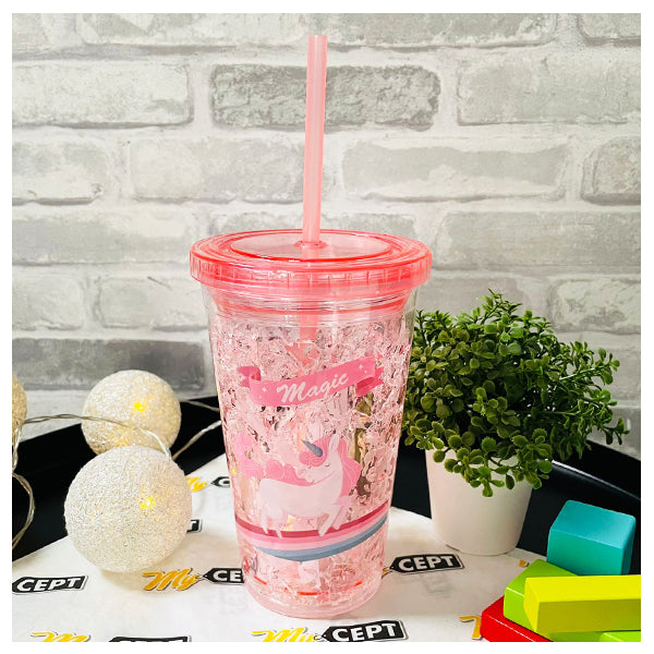 Unicorn Sipper Cup With Straw