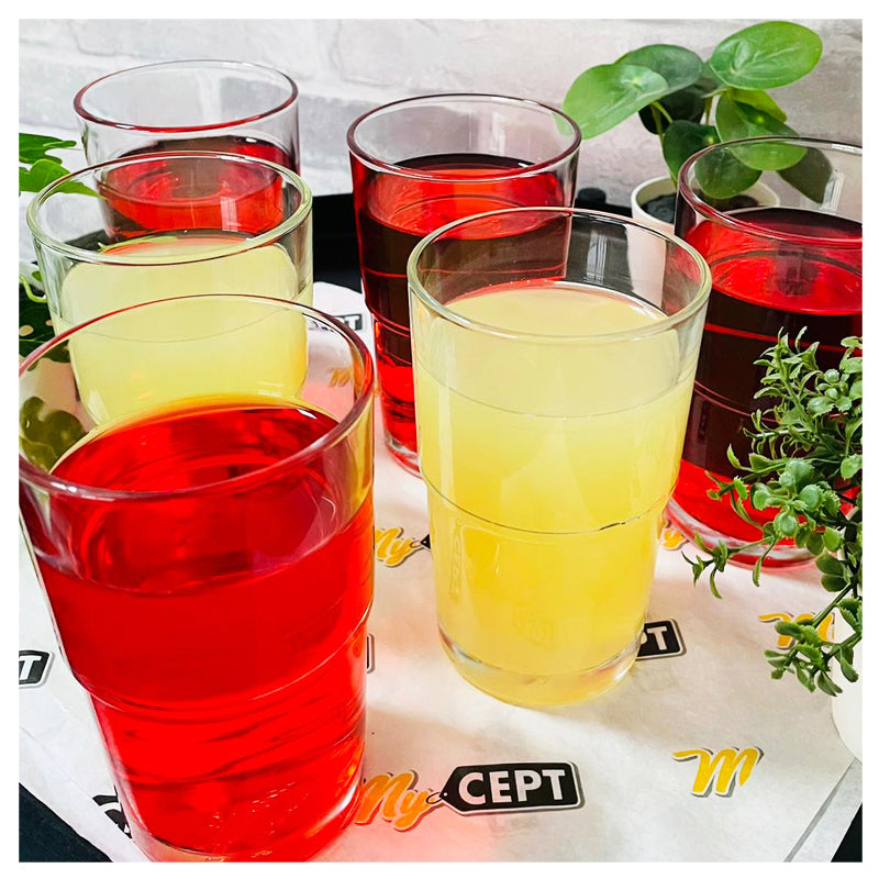 Clear Glass Set of 6 - 310ml