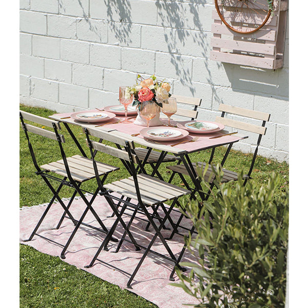 Outdoor Table With 4 Chairs