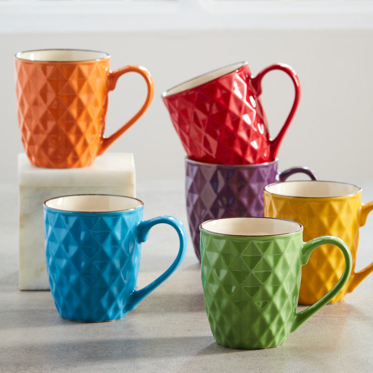 Set of 6 Mugs with Stand