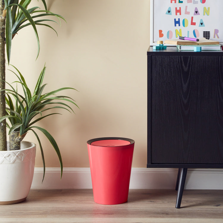 Waste Bin with Flap - 8.5L