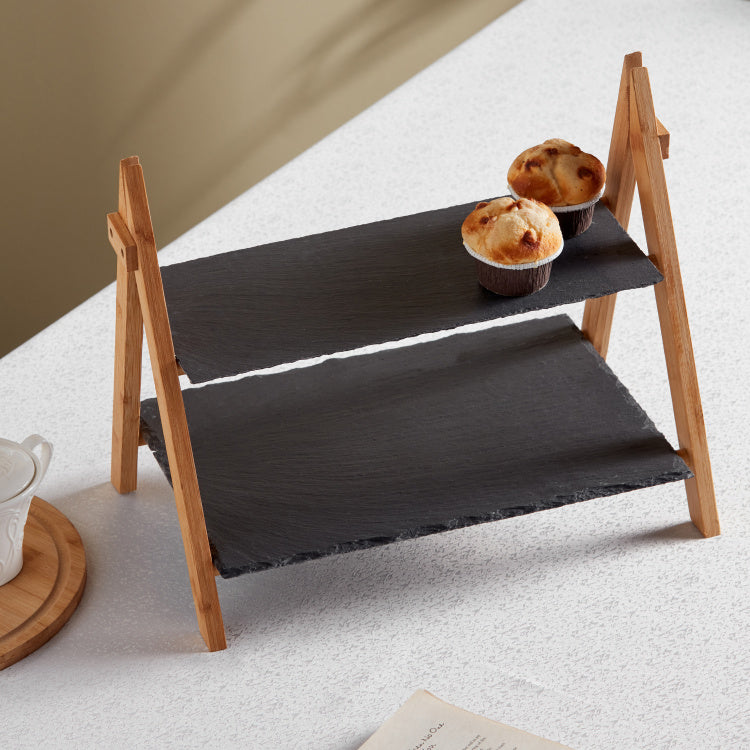 2 Tier Serving Stand