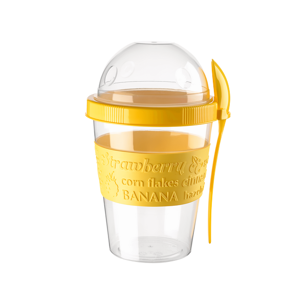 On-The-Go Cup With Spoon