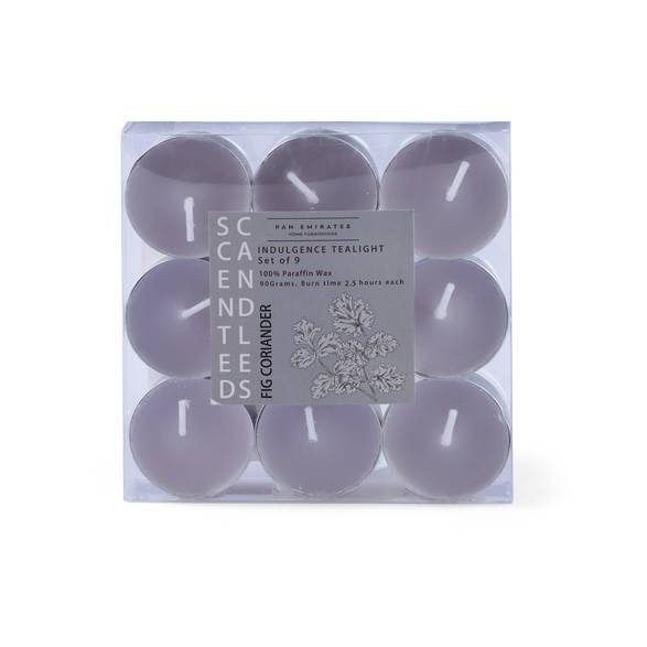 Scented TeaLight Candle - Pack of 9