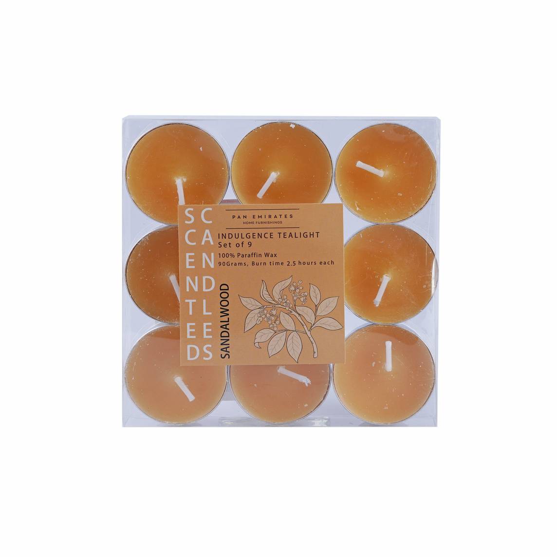 Scented TeaLight Candle - Pack of 9