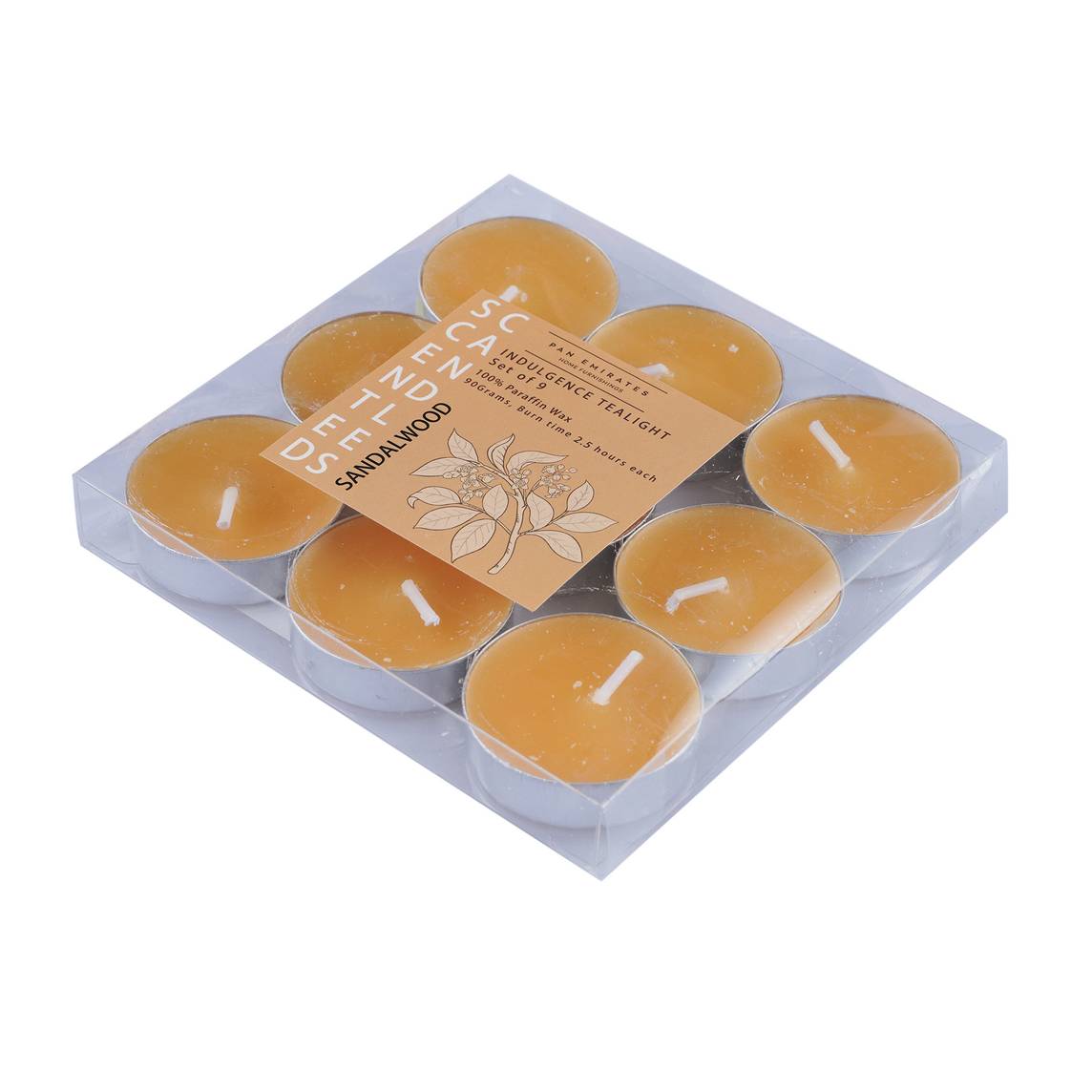 Scented TeaLight Candle - Pack of 9