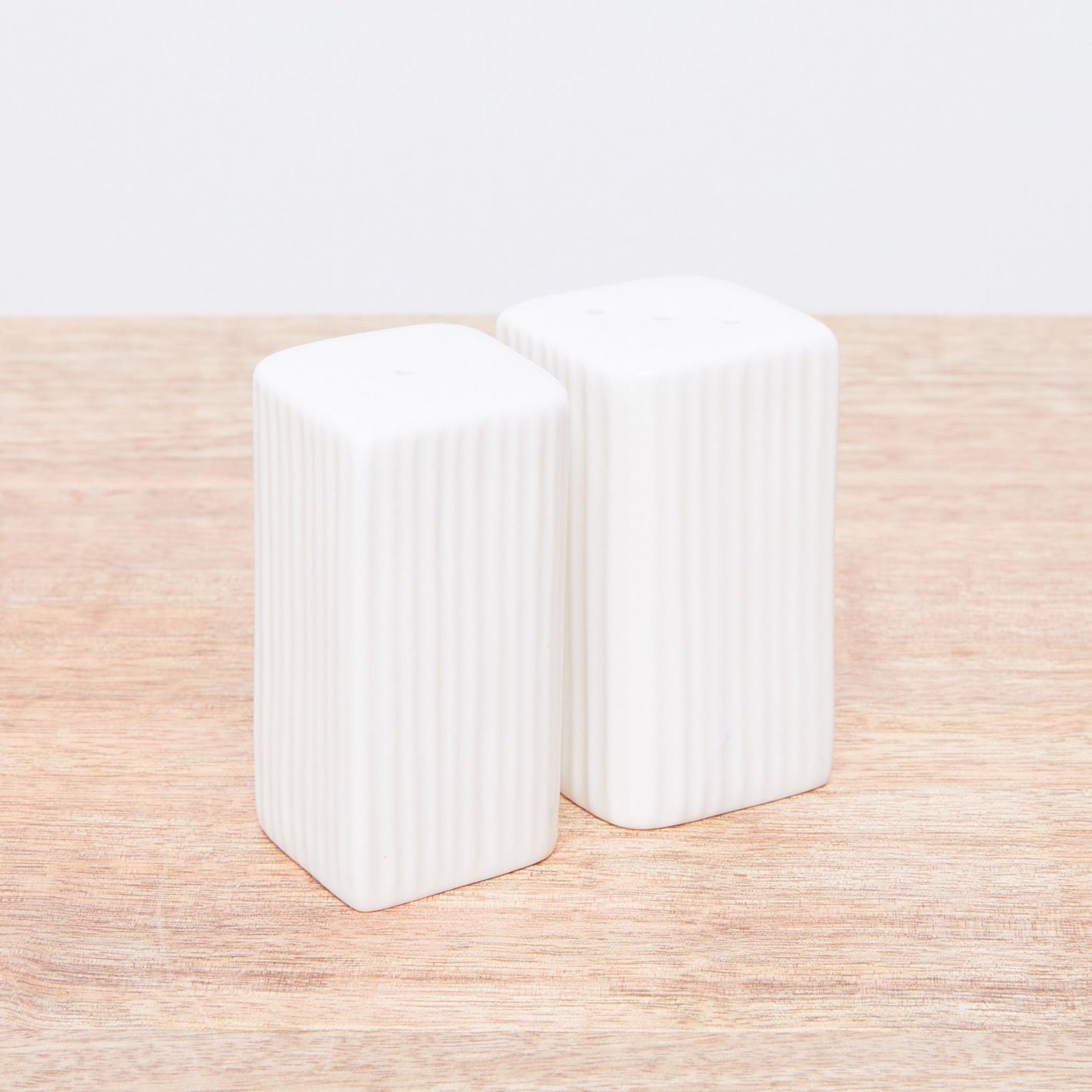 Textured Salt & Pepper Shakers