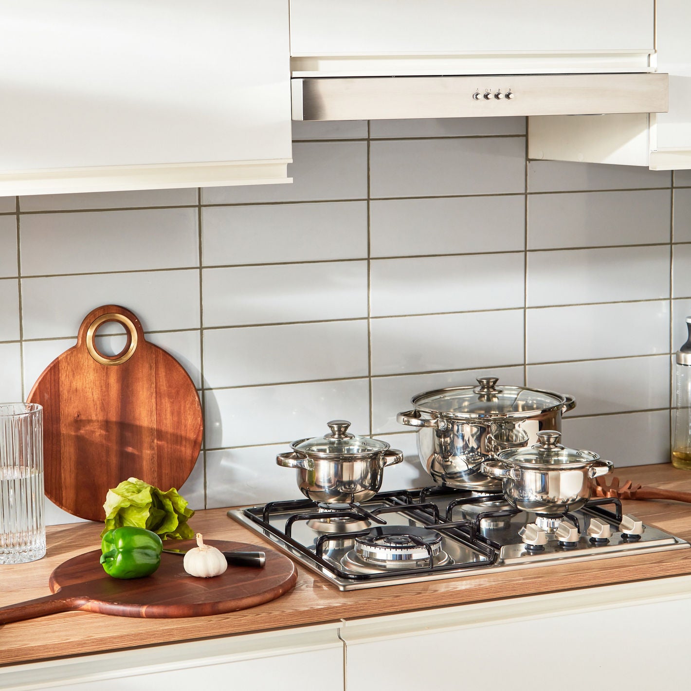 Stainless Steel Casserole Set of 2