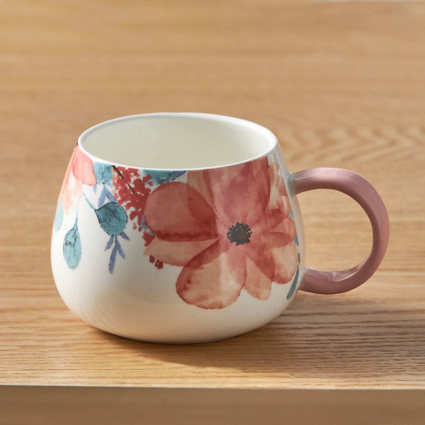 370ml Floral Mug