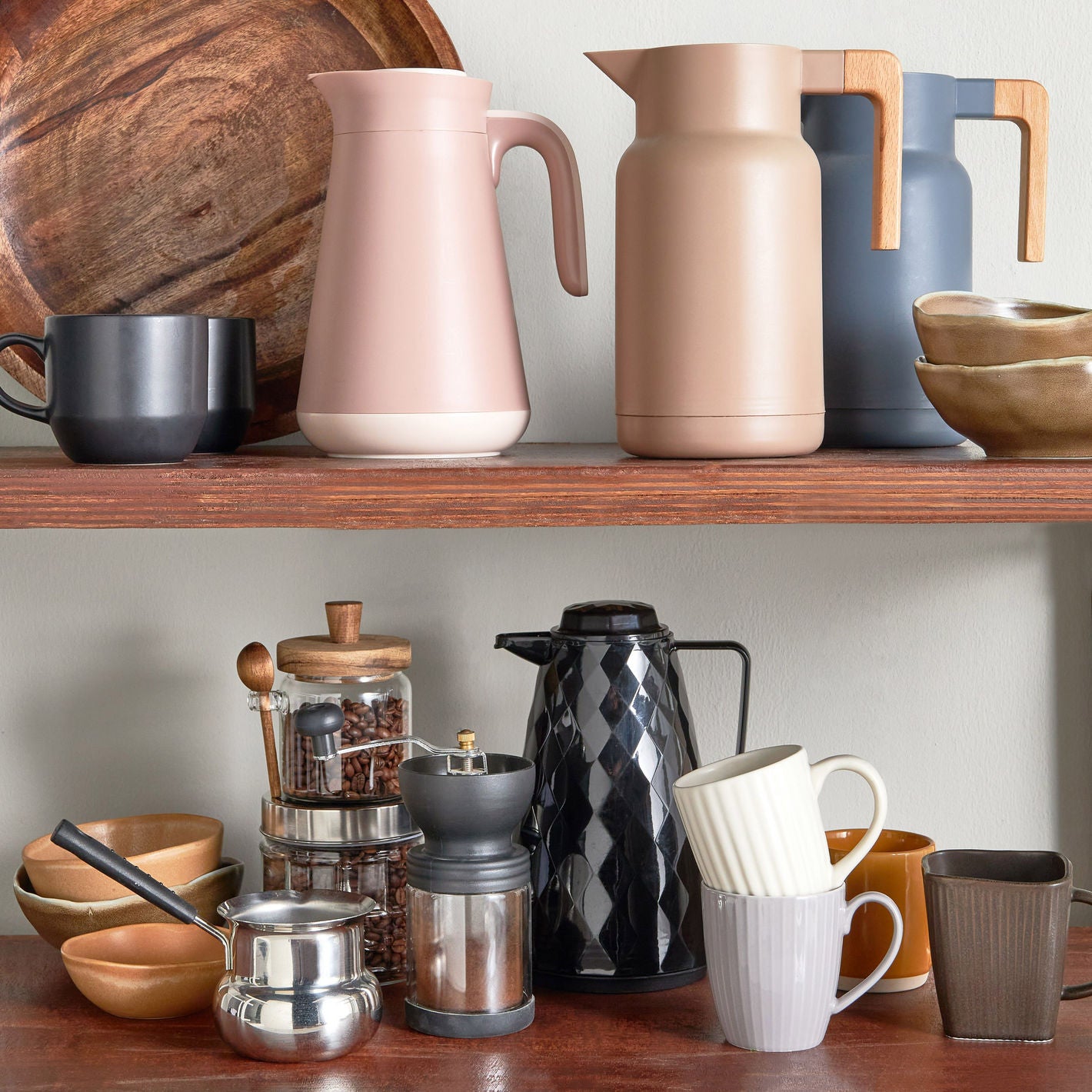 1L Vacuum Flask Pink