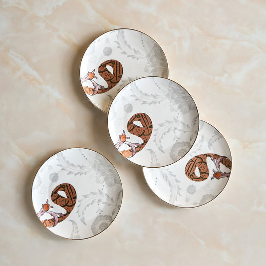 Set of 4 Serving Plates