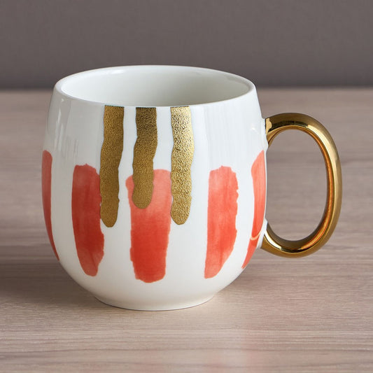 384ml Porcelain Mug Orange