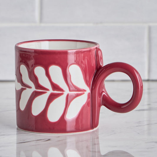 320ml Porcelain Mug Red