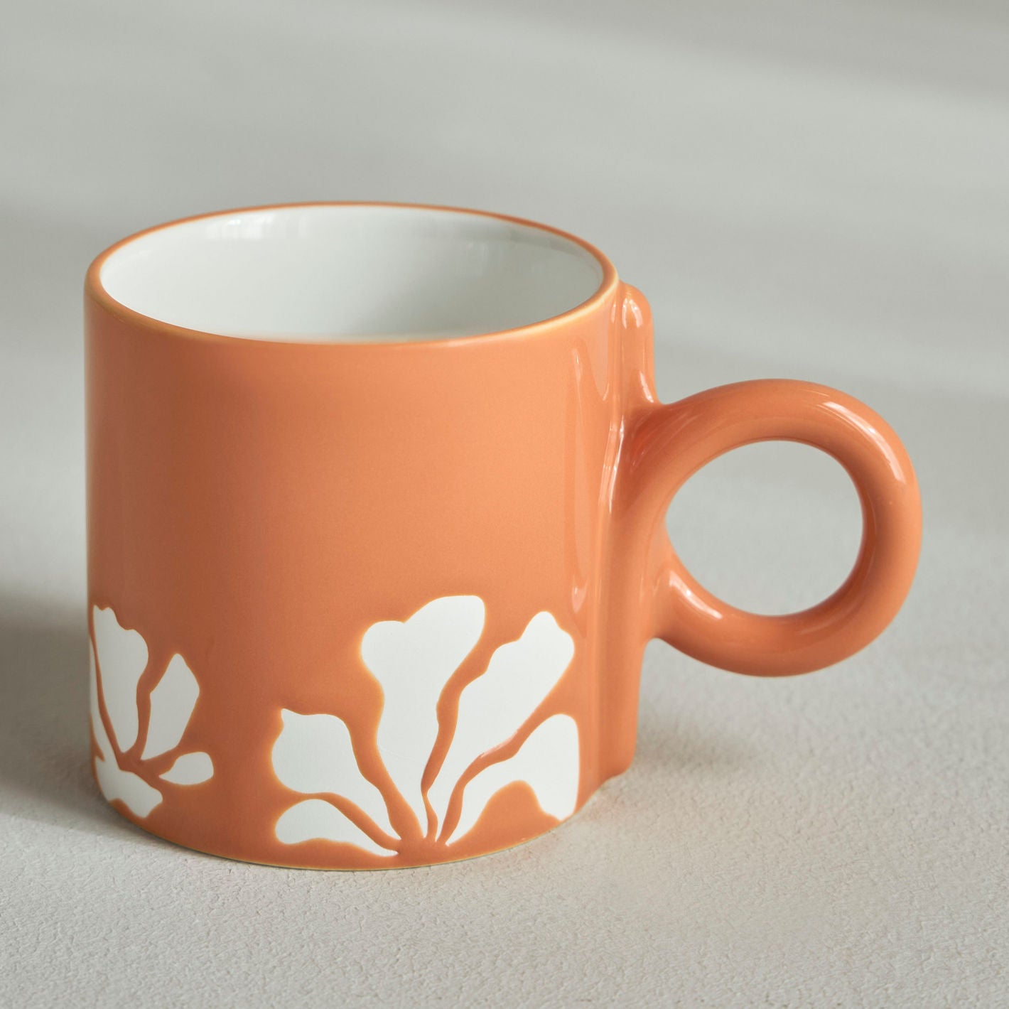 320ml Porcelain Mug Orange