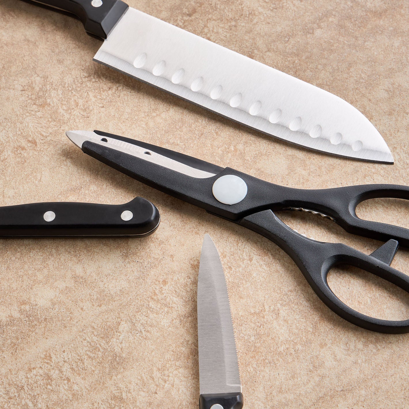 7-Pc Knife & Chopping Board Set