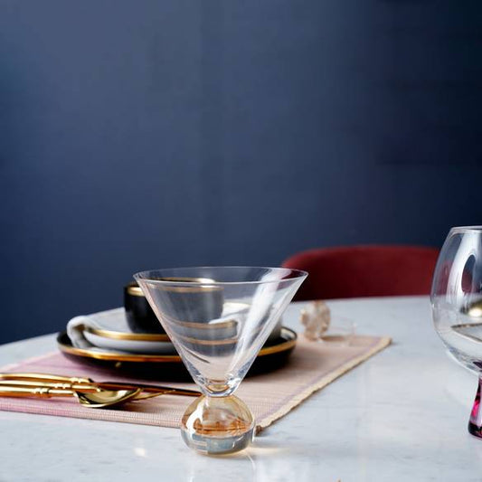 270ml Glass - Set of 4 - Amber