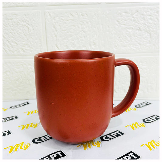 330ml Tea/Coffee Mug Sharp Rust