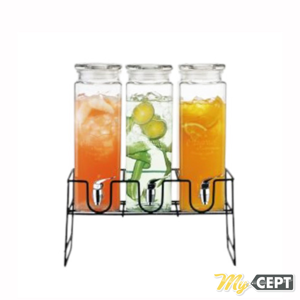 2.3L x 3 Beverage Dispenser with Stand