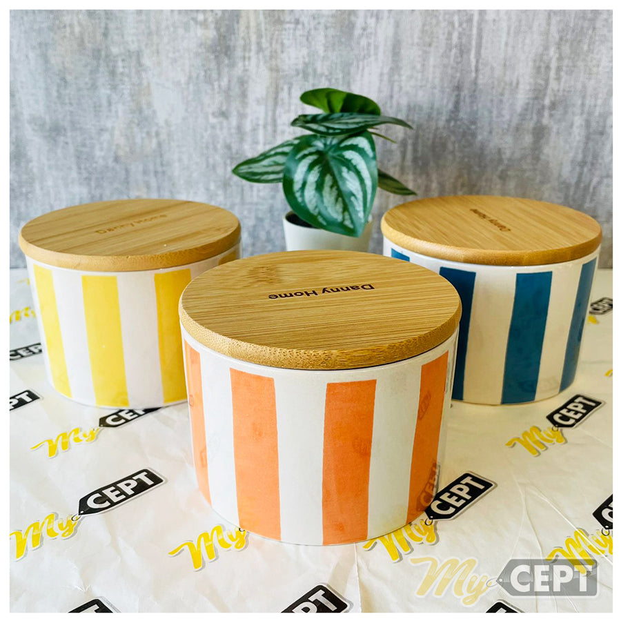 Ceramic Airtight Jars Set of 3