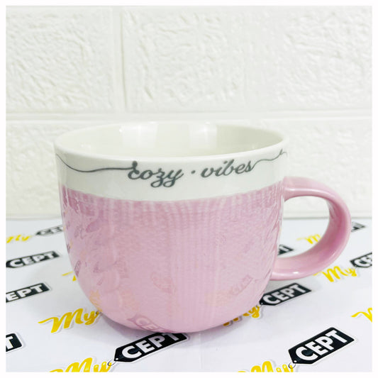 400ml Tea/Coffee Mug Pink