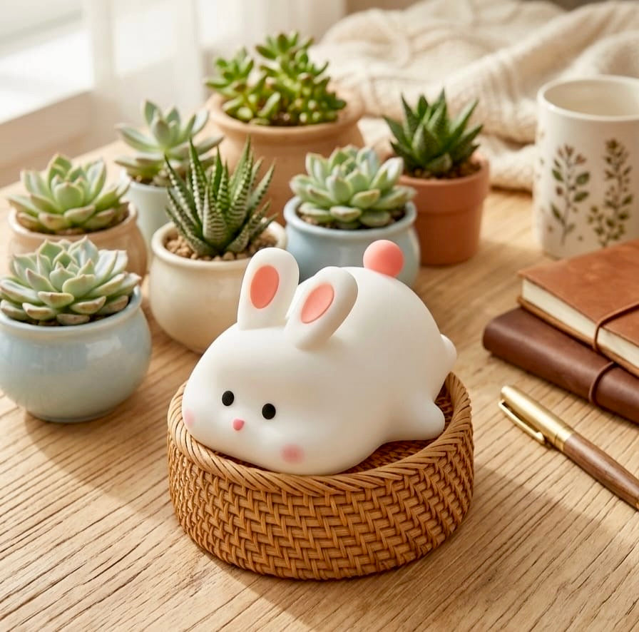 LED Touch Lamp Rabbit