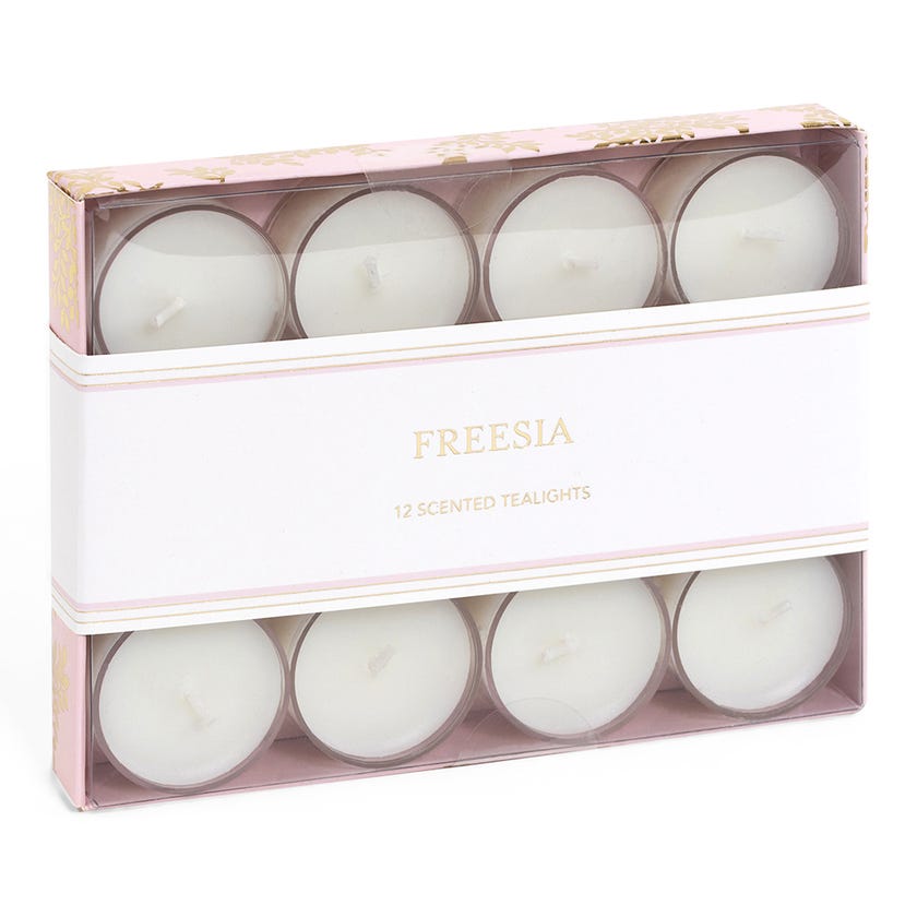 12pc Tea Light Set - Freesia