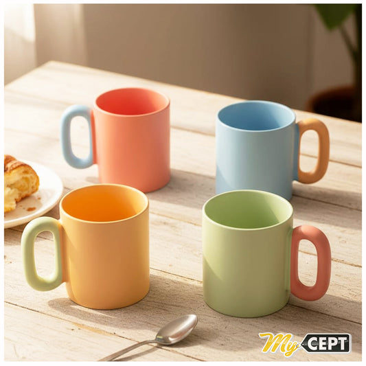 380ml Tea/Coffee Mug - Set of 4